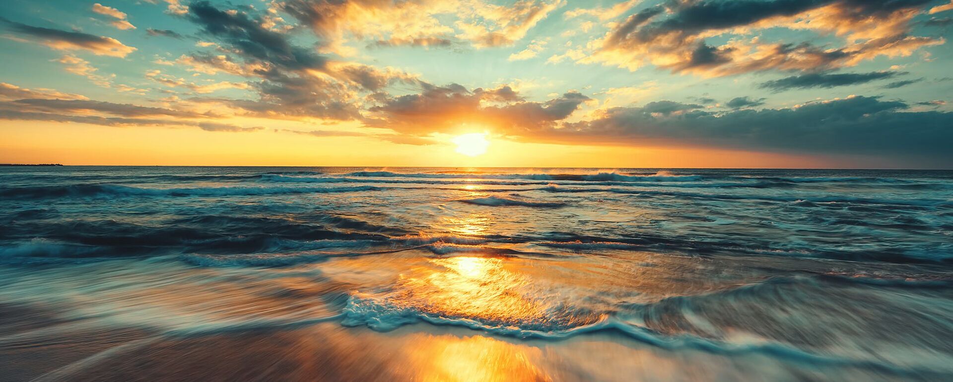 Sonnenuntergang meer