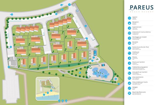 Bild - Ferienapartments und Villen direkt am Meer in Caorle, Italien